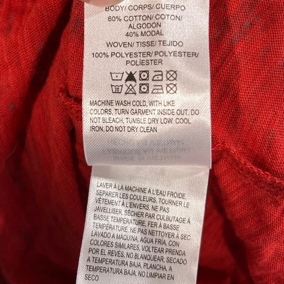 ❄Lucky Brand Flutter Floral Top - Picture 9 of 12